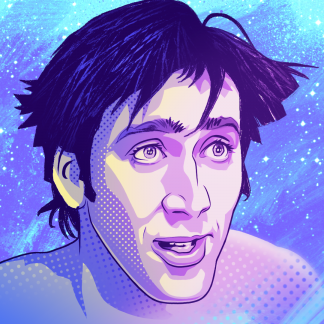Portrait of Nicolas Cage